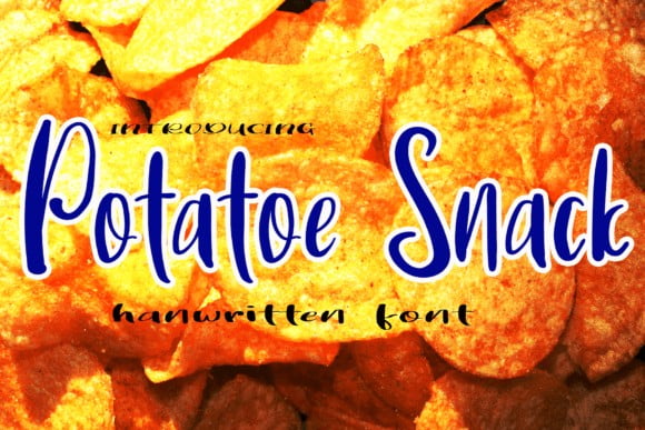 Potatoe Snack Font