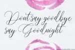 Pradita Script Font