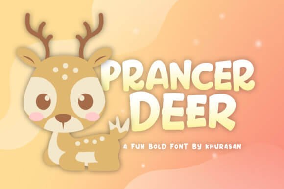 Prancer Deer Font