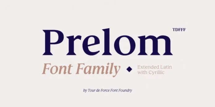 Prelom Font Family