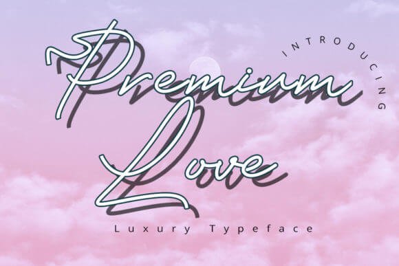 Premium Love Font