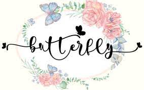 Pretty Butterfly Font