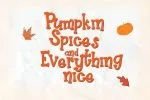 Pretty Pumpkin - Fun Serif Font with Frame