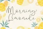 Pretty Yellow Font