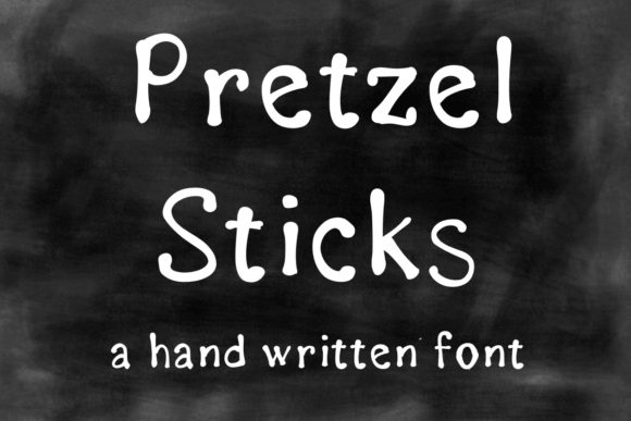 Pretzel Sticks Font