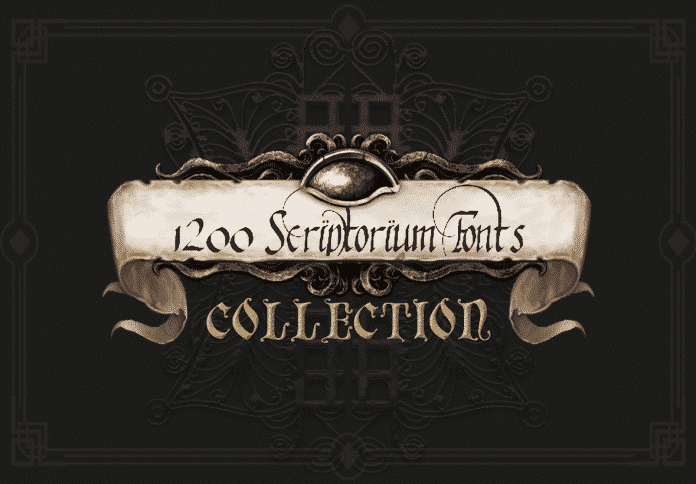 1200 Scriptorium Fonts Pack