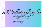 Ballerino ITC Family