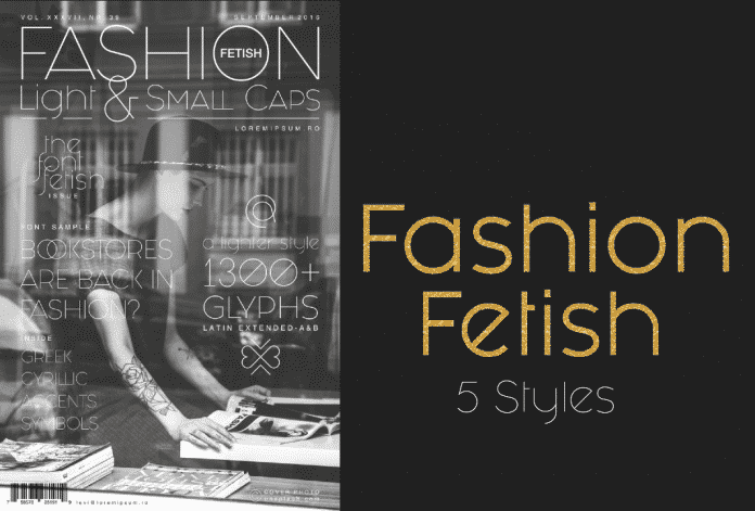 Fashion Fetish Family - 5 Styles Font
