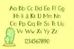 Prickly Cactus Font
