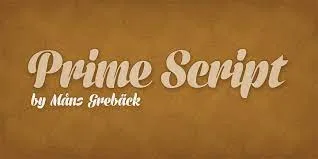 Prime Script Font