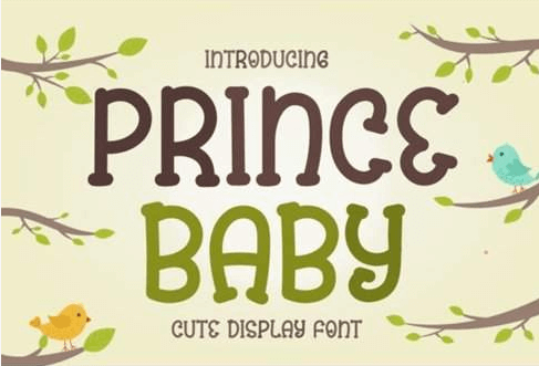 Prince Baby Font