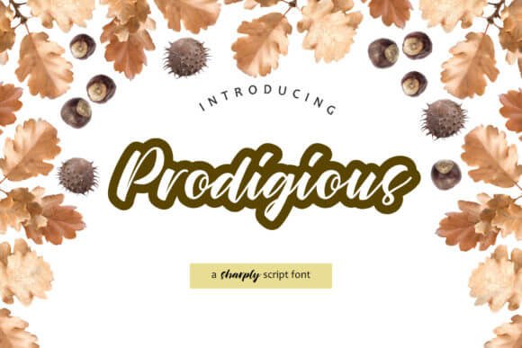 Prodigious Font