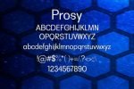 Prosy Font