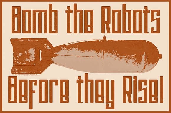Psychotic Robots Font