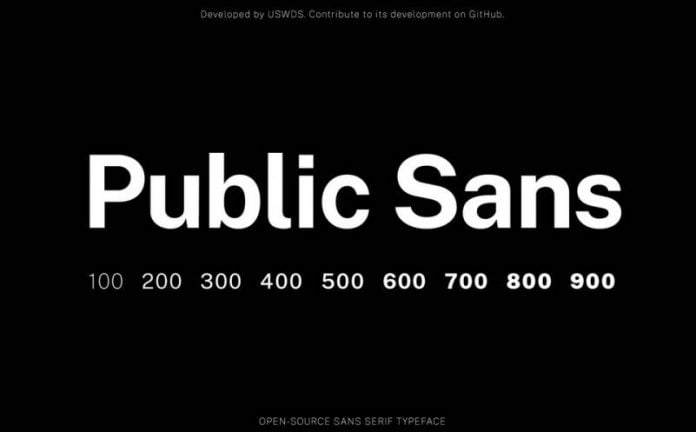 Public Sans Font