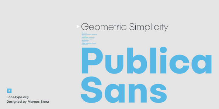 Publica Sans Round Font