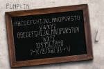 Pumpkin Font
