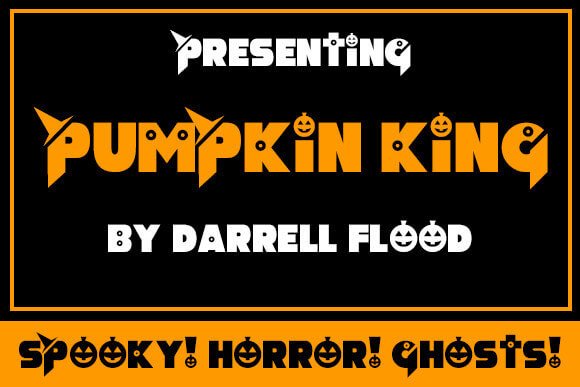 Pumpkin King Font