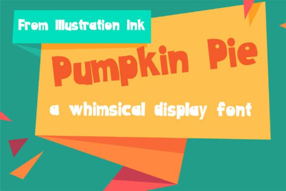 Pumpkin Pie Font