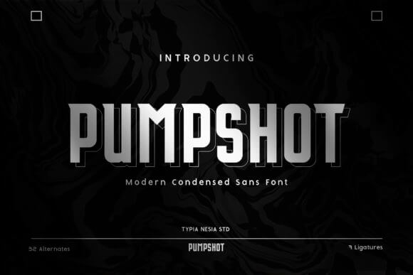 Pumpshot Font