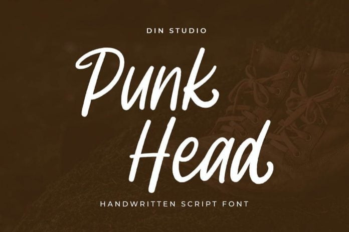 Punk Head-Handwritten Font