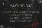 Punk’s and Skins Typeface