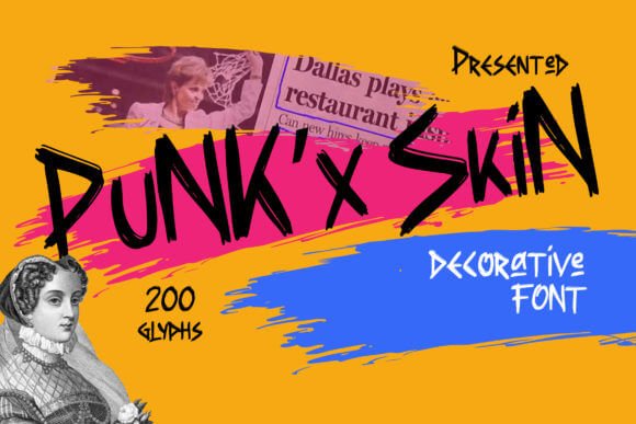 Punkx Skin Font