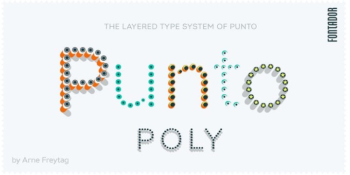 Punto Poly Font