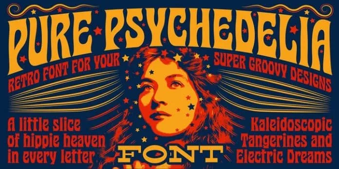 Pure Psychedelia Font