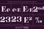 Purple Purse Pro Font