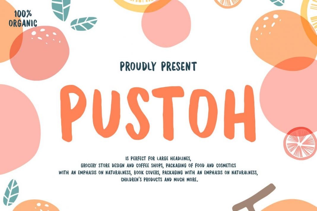 Pustoh font
