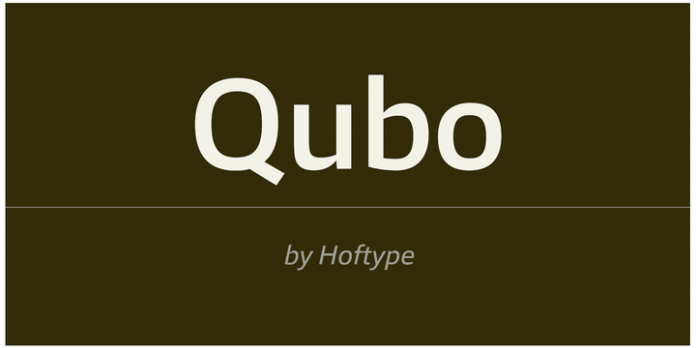 QUBO Font