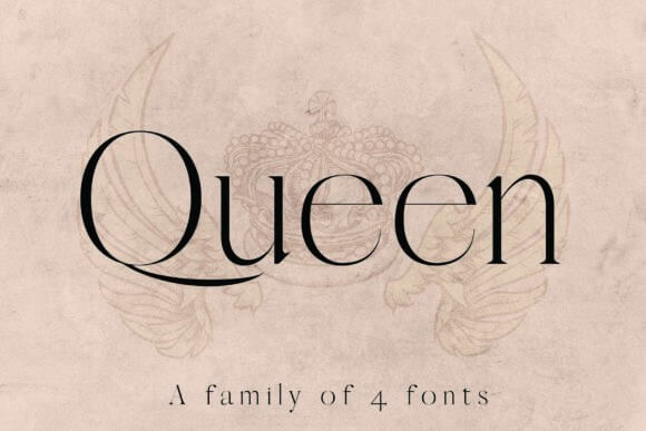 QUEEN: An Elegant Serif Font