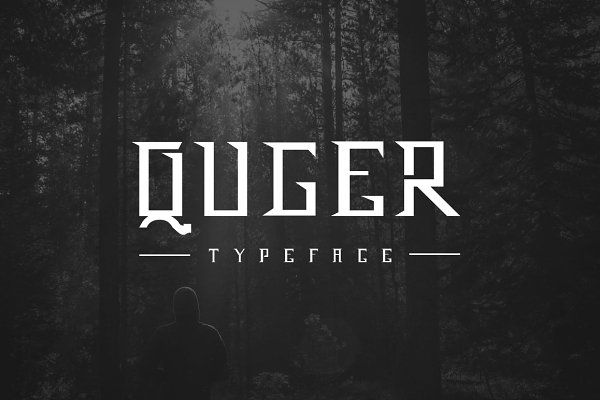 QUGER Font