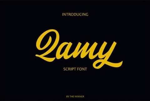 Qamy Font