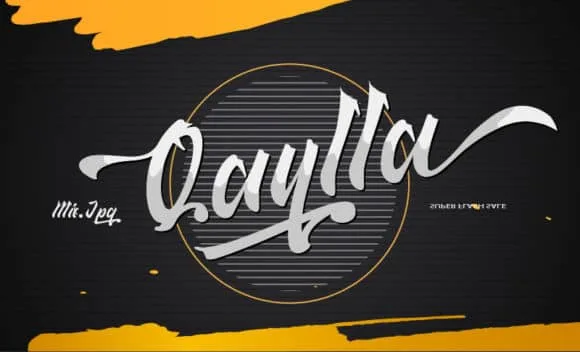 Qaylla font