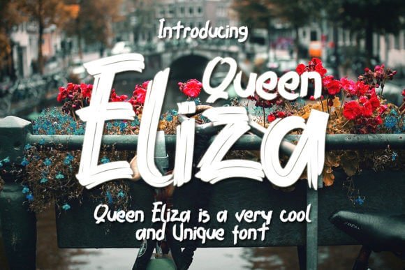 Qeen Eliza Font