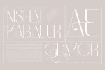 Qegor Modern and Minimalist Serif Font