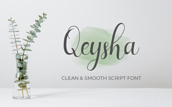 Qeysha Script Font