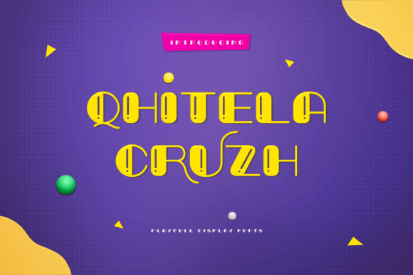 Qhitela Cruzh Font