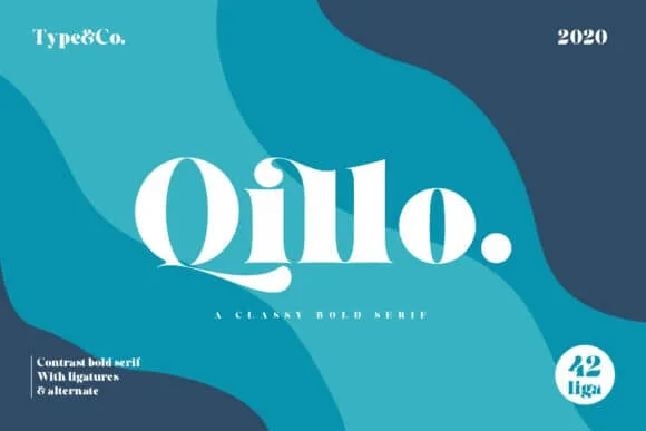 Qillo font