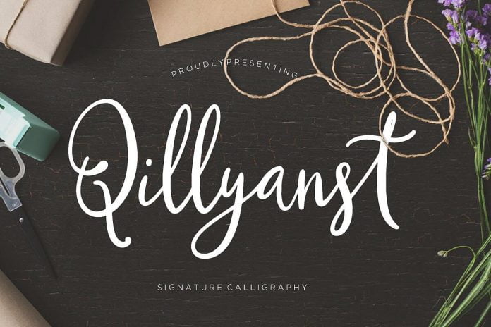 Qillyanst Signature Calligraphy