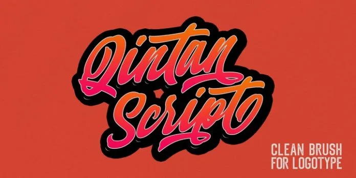Qintan Script Font