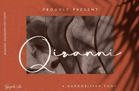 Qiranni Font Qiranni Font
