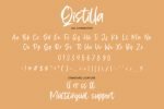 Qistilla Font