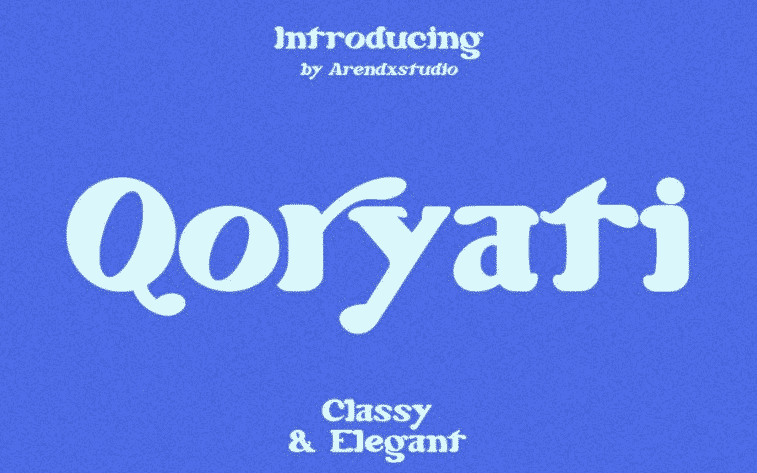 Qoryati - Classy & Elegant Font