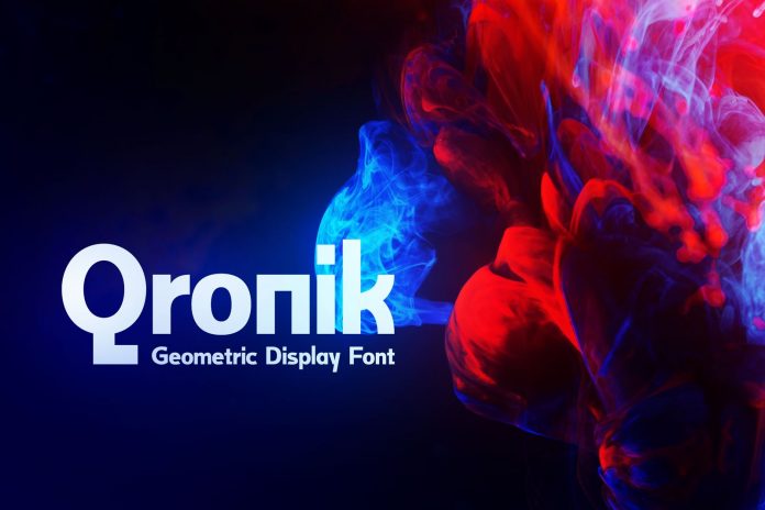 Qronik Geometric Display Font