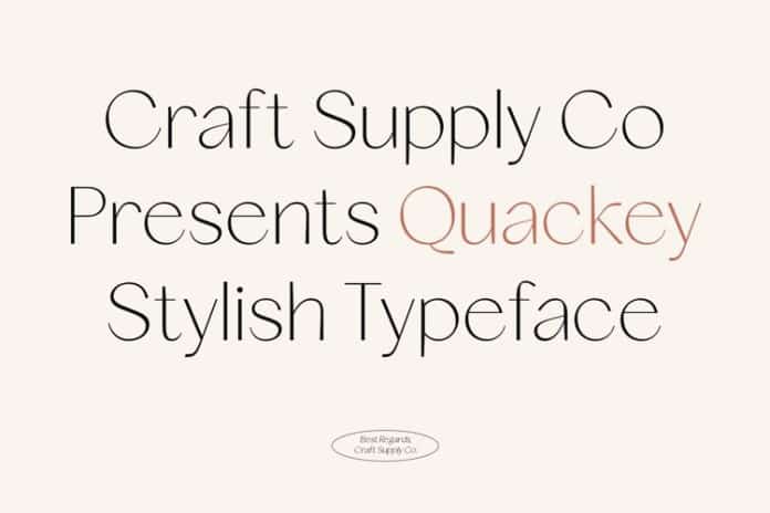 Quackey Font