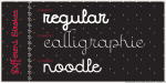 Quaderno Font