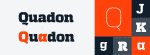 Quadon Font